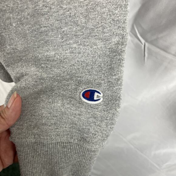 Champion Sports Pullover Script Hoodie Mens Large Kangaroo Pocket - Picture 3 of 7